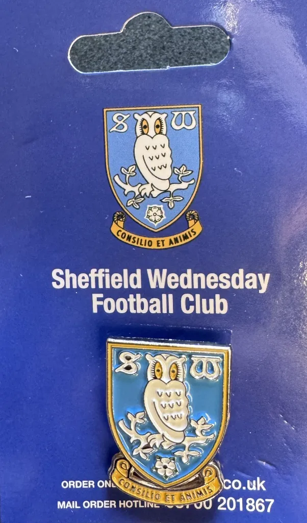 Sheffield Wednesday (England) Official Logo Pin Badge 2.webp
