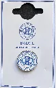 QPR (England) Official Crest Pin Badge White 2.webp