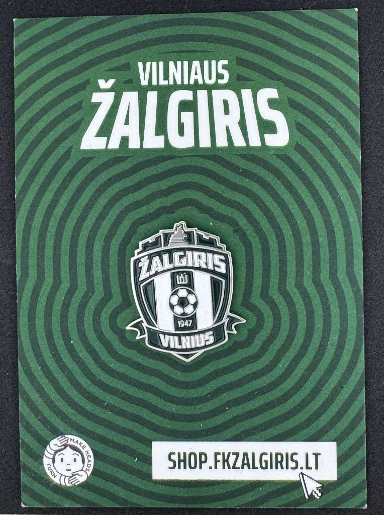 Zalgiris Vilnius (Lithuania) Official Pin Badge 2.webp