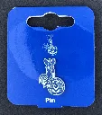 MSV Duisburg (Germany) Official Pin Logo Zebra 2.webp