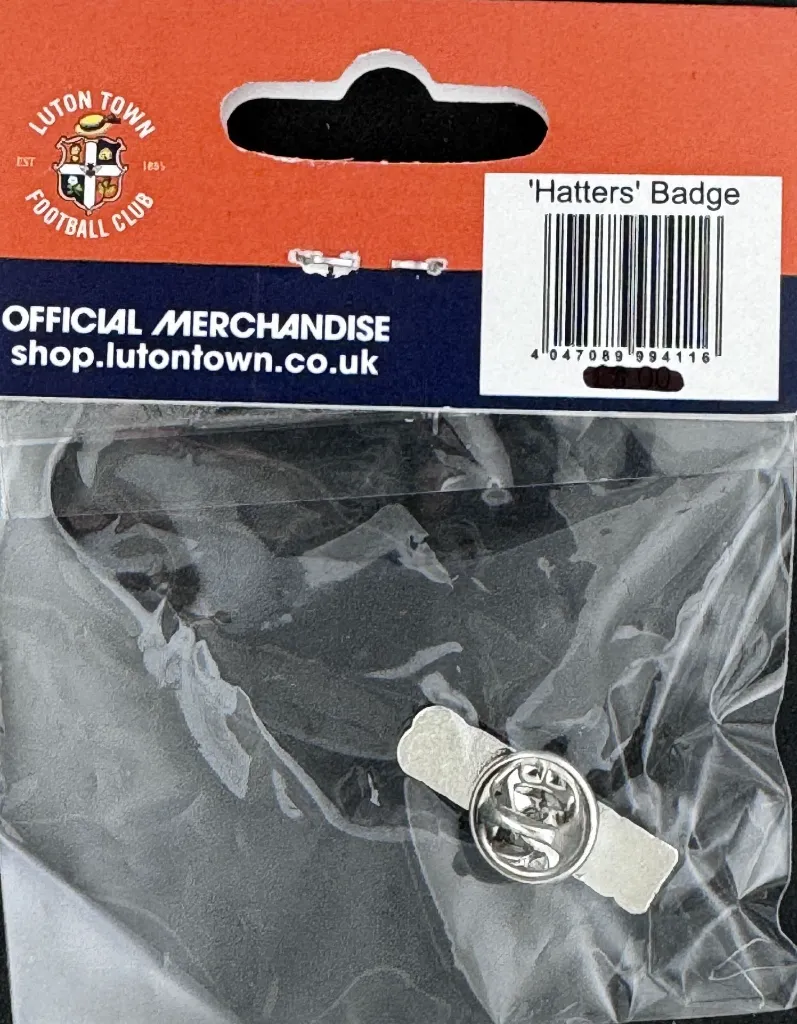 Luton Town (England) Official Hatters Pin Badge 3.webp