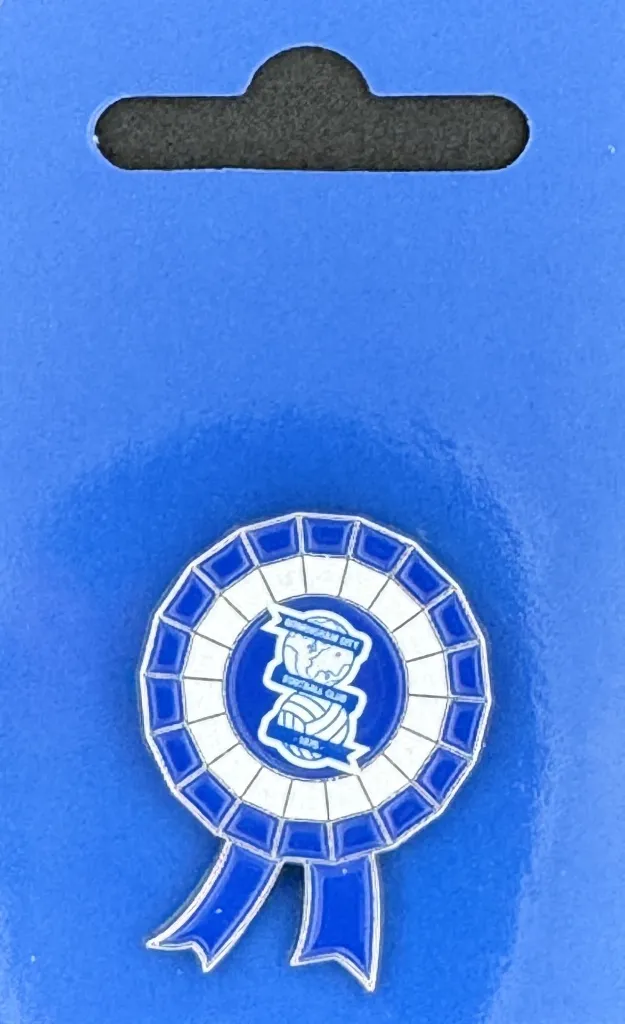 Birmingham City FC (England) Rosette Pin Badge (2).webp