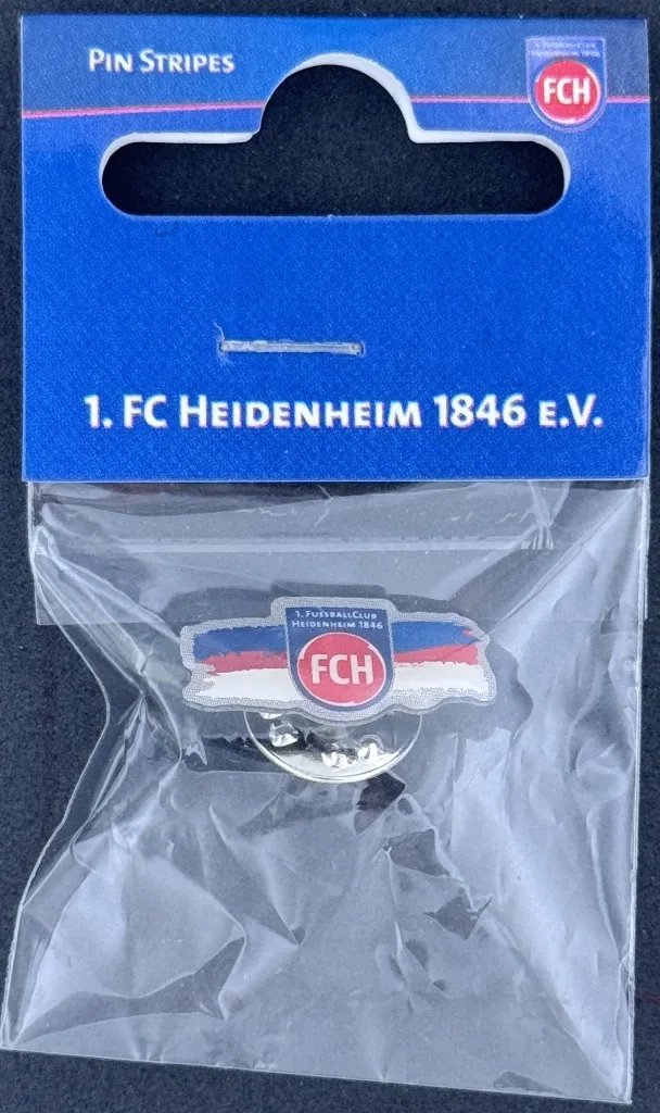 1. FC Heidenheim (Germany) Official Crest Stripes Pin Badge (2).webp