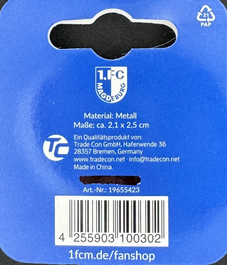 1. FC Magdeburg (Germany) Official Pin Badge (3).webp