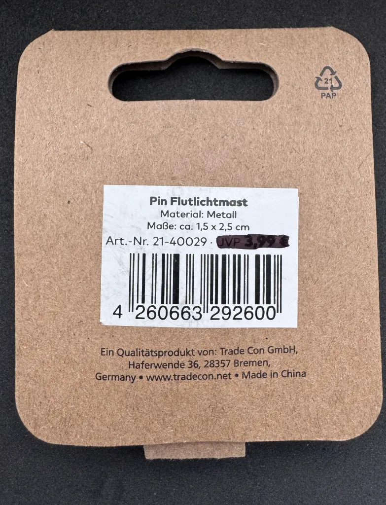 Werder Bremen (Germany) Official Pin Badge Floodlight (3).webp