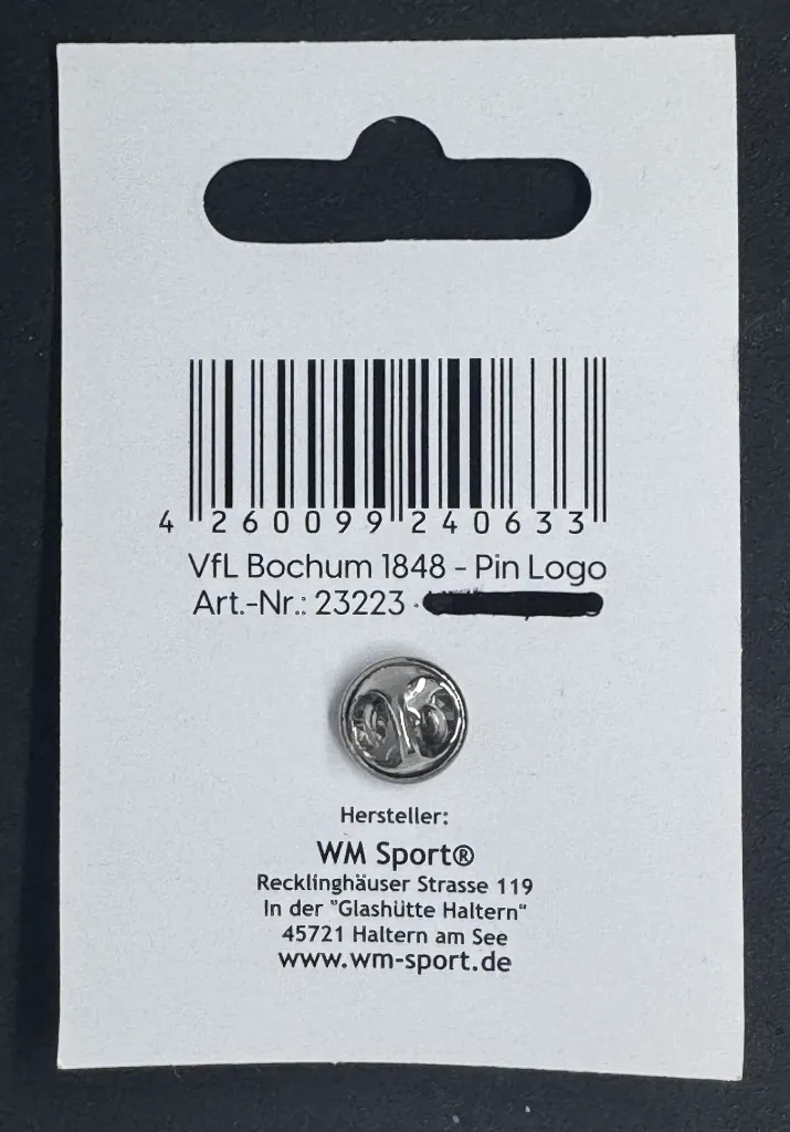 VfL Bochum Official Pin Badge 3.webp
