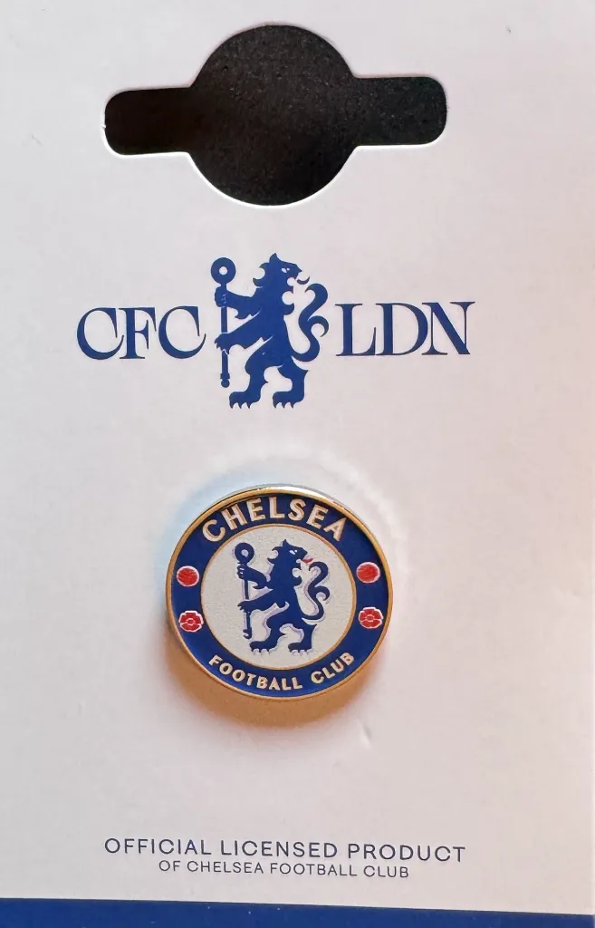Chelsea FC (England) Official Pin Badge Logo 3.webp