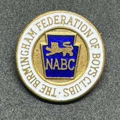 The Birmingham Federation of Boys Clubs (England) Brooch
