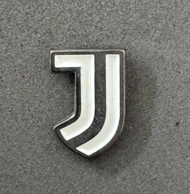 [Juve002] Juventus FC White Logo (Italy) Official Pin Badge 