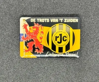 Roda JC (Netherlands) Trots van het Zuiden Official Pin Badge Logo and Regional Flag