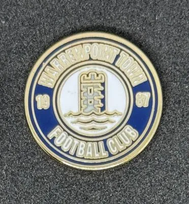 Football Pin Badge Warrenpoint Town FC (Northern Ireland)