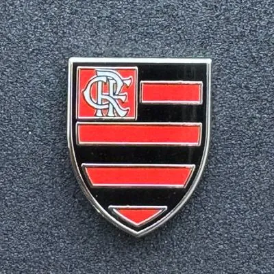 [Brazil0011] CR Flamengo (Brazil) Football Pin Badge