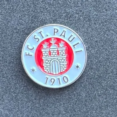 Sankt Pauli (Germany) Pin Silber Official Pin Badge