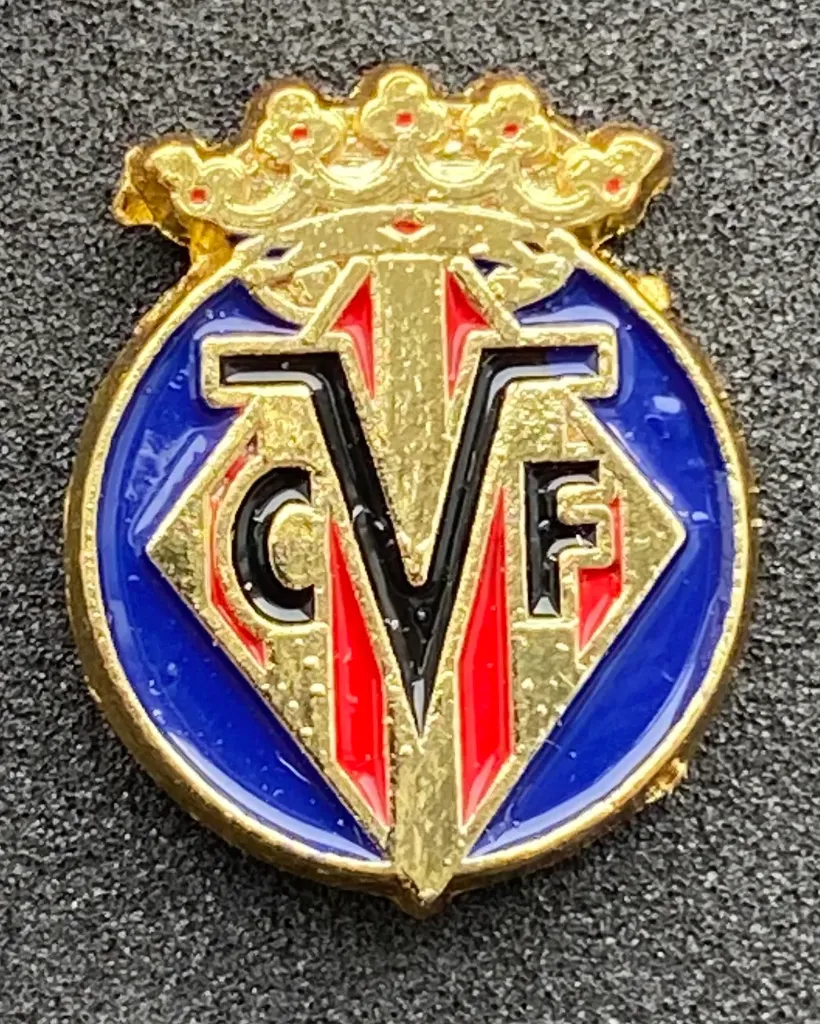 Villareal CF (Spain) Official Pin Badge 