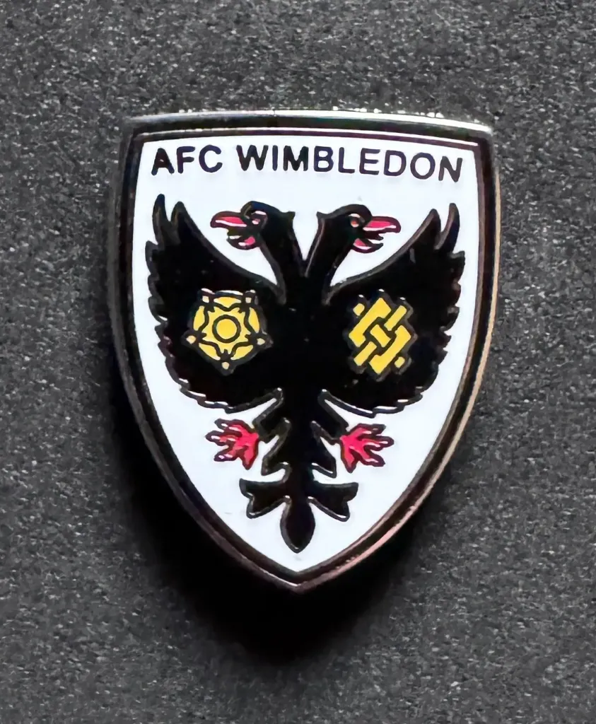 AFC Wimbledon (England) Official Pin Badge  