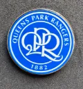 QPR (England) Official Crest Pin Badge Blue