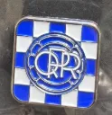 QPR (England) 70's Cheque Badge Official Pin Badge