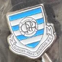 QPR (England) 70's Shield Badge Official Pin Badge 