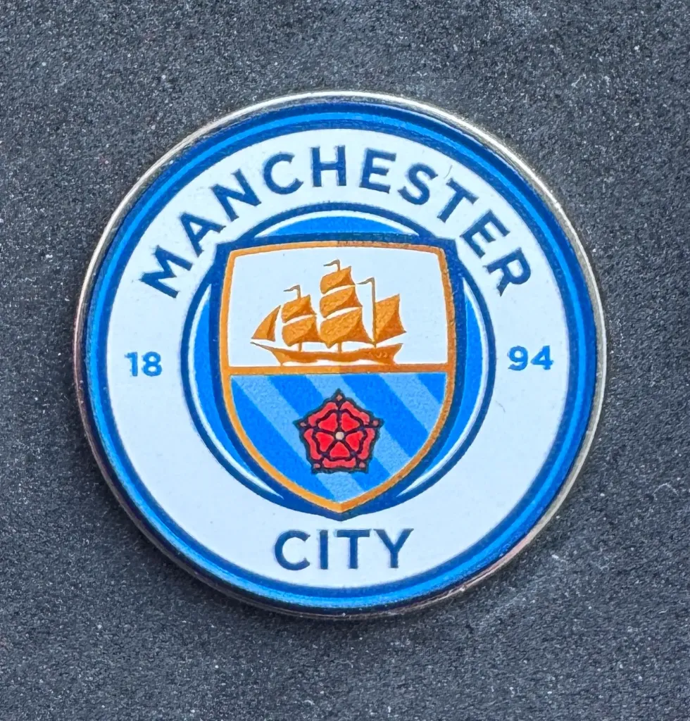 Manchester City (England) Official Pin Badge
