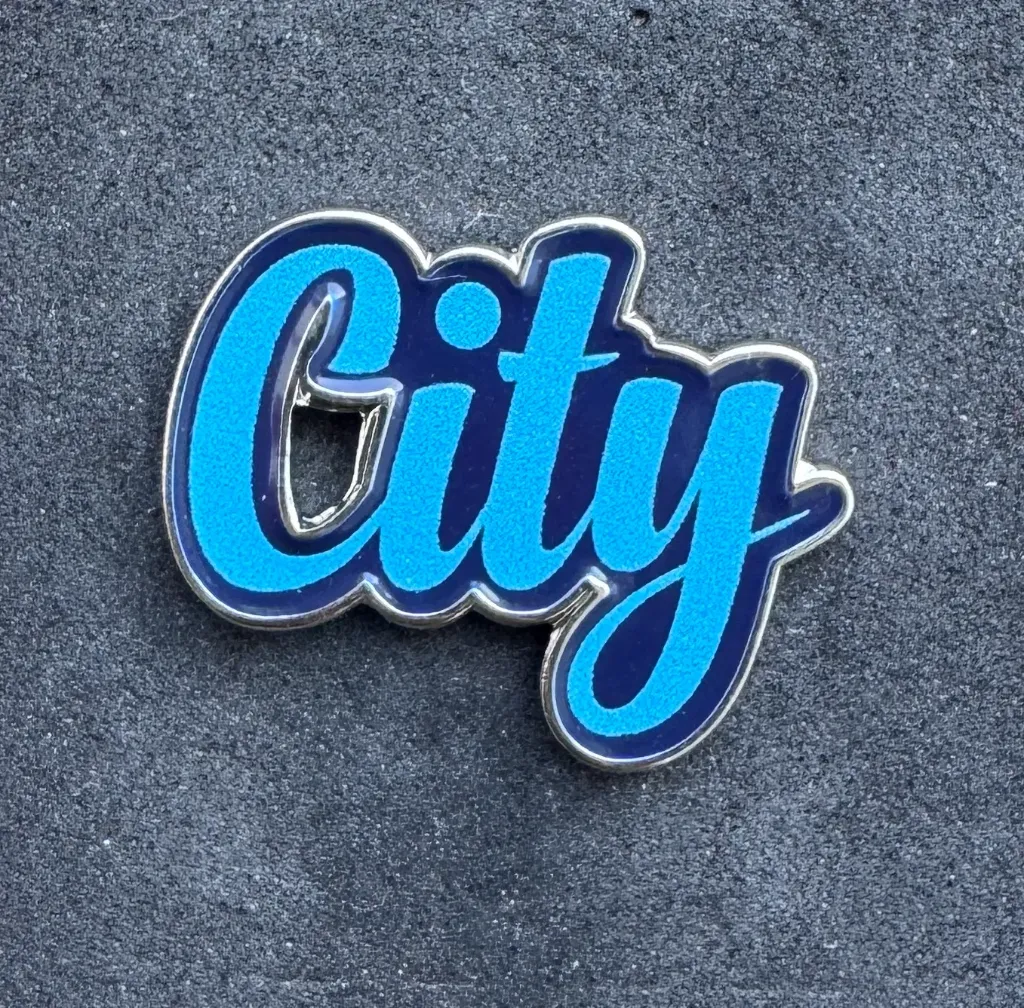 Manchester City (England) Official Pin Badge CITY