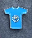 Manchester City (England) Official Pin Badge Shirt