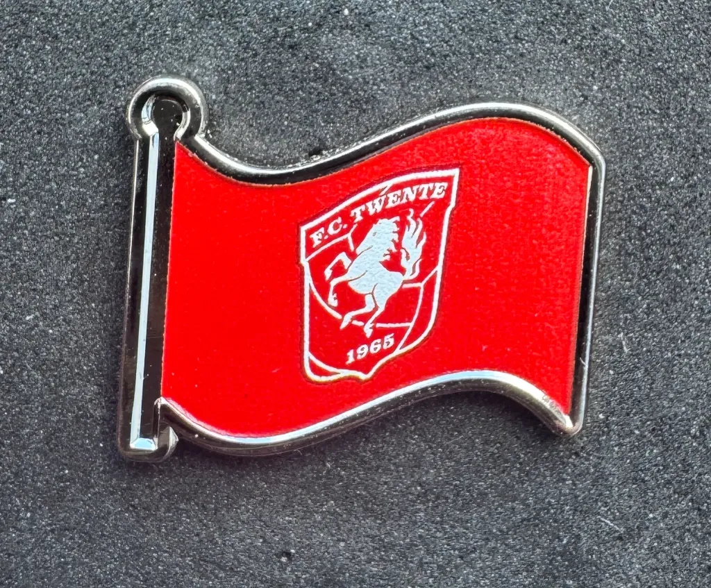 FC Twente (Netherlands) Official Flag Pin Badge