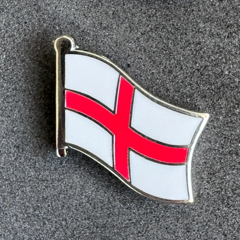 Football Country Flag Pin Badge England