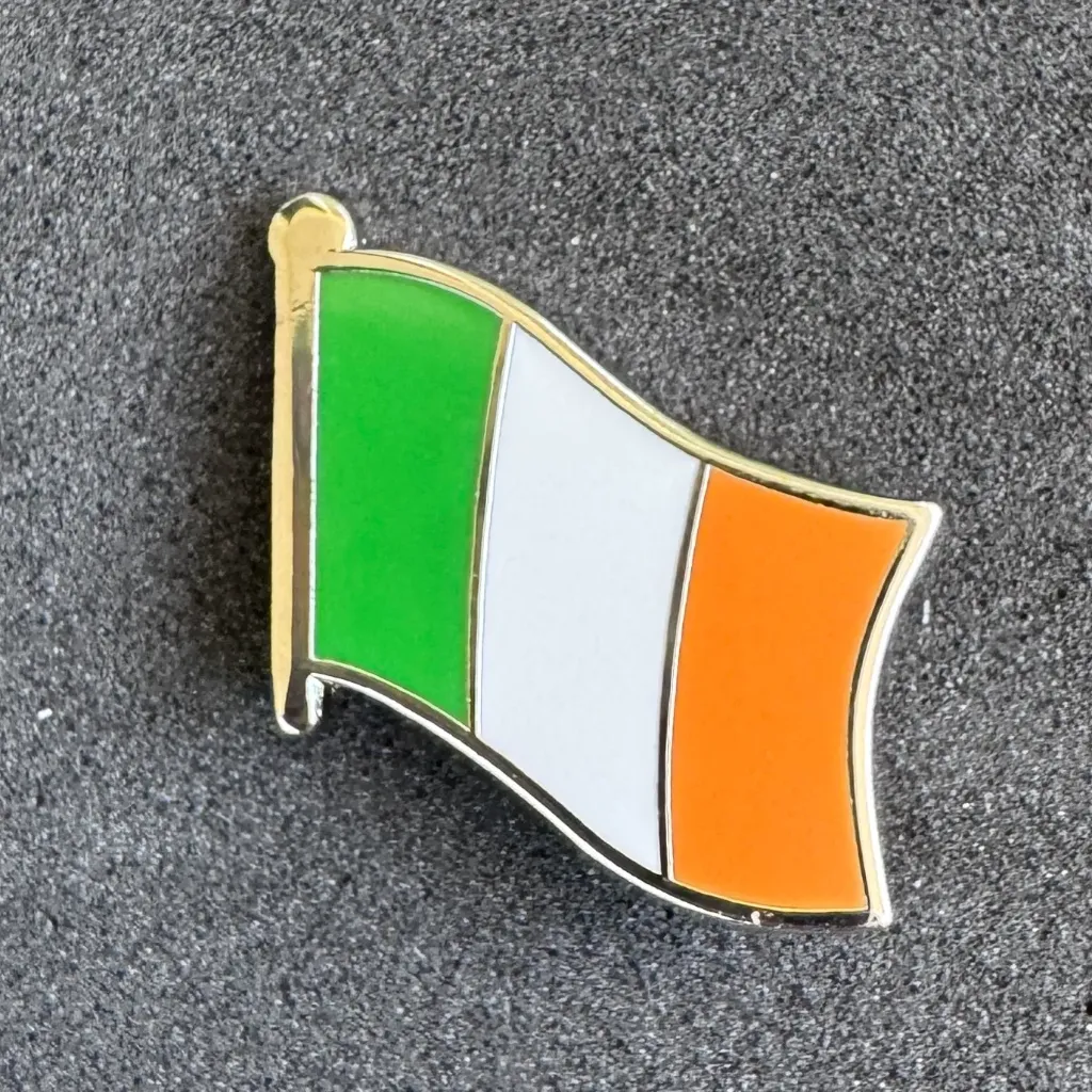 Football Country Flag Pin Badge Ireland