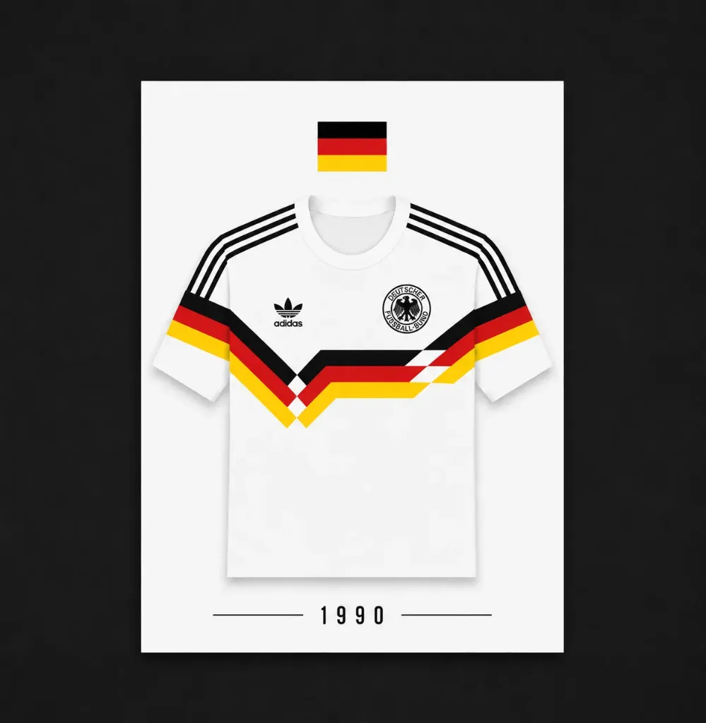 [Germany1990] Footballshirt Card Germany 1990