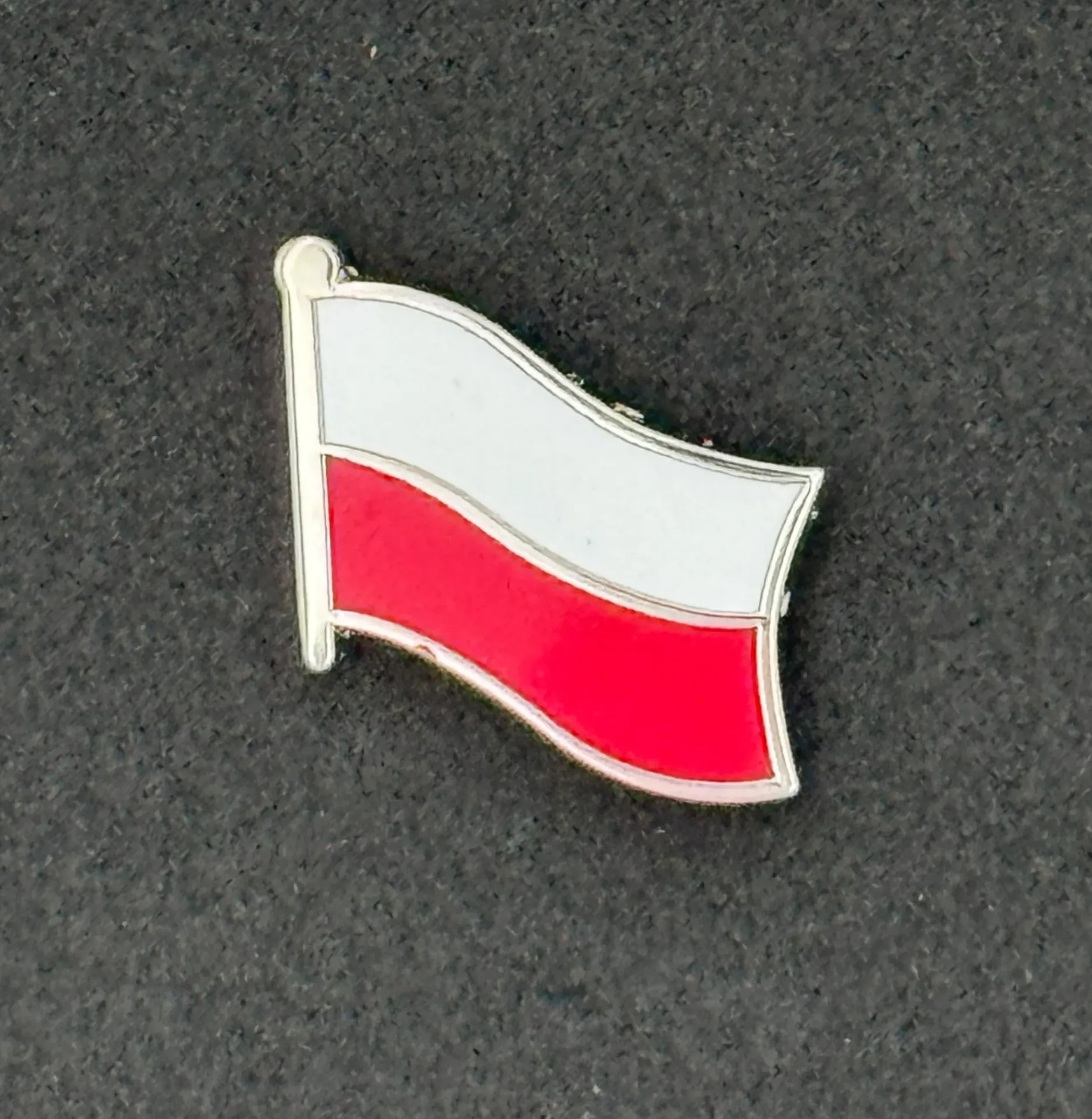 Football Country Flag Pin Badge Poland