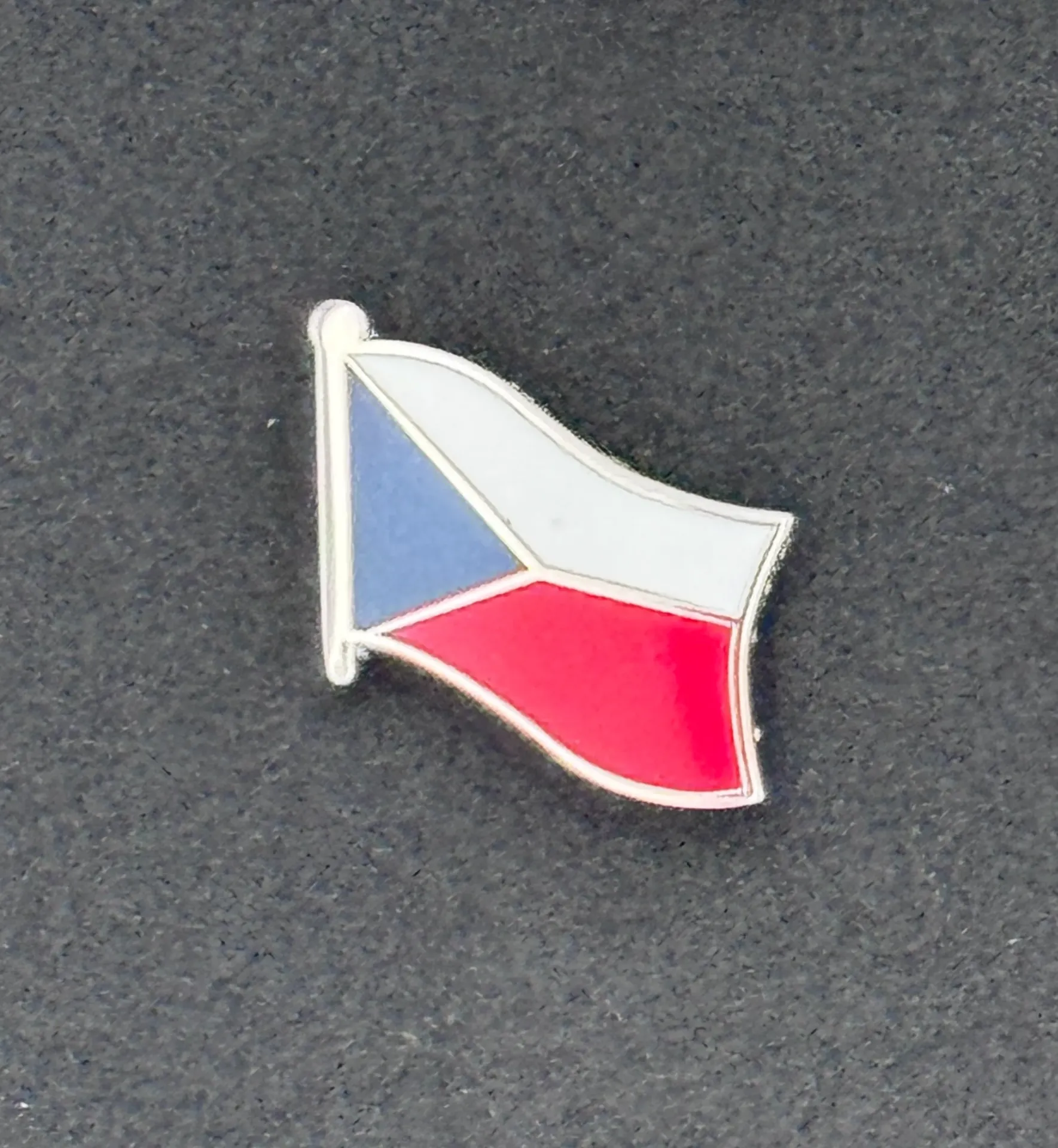 Football Country Flag Pin Badge Czech Republic