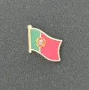 Football Country Flag Pin Badge Portugal