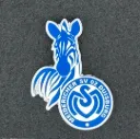 MSV Duisburg (Germany) Zebra Logo Official Pin Badge