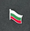 Football Country Flag Pin Badge Bulgaria