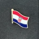 Football Country Flag Pin Badge Croatia