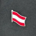 Football Country Flag Pin Badge Austria