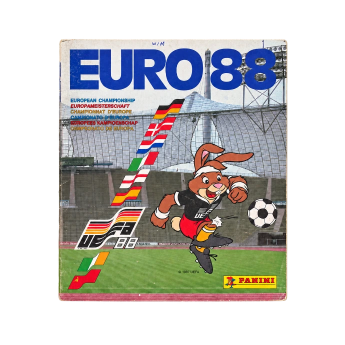 [PAN-EURO88-COMP-001] Panini Euro 88 Complete Album - Original 1988 Edition