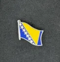 Football Country Flag Pin Badge Bosnia and Hercegovina
