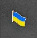 Football Country Flag Pin Badge Ukraine