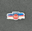 1. FC Heidenheim (Germany) Official Crest Stripes Pin Badge