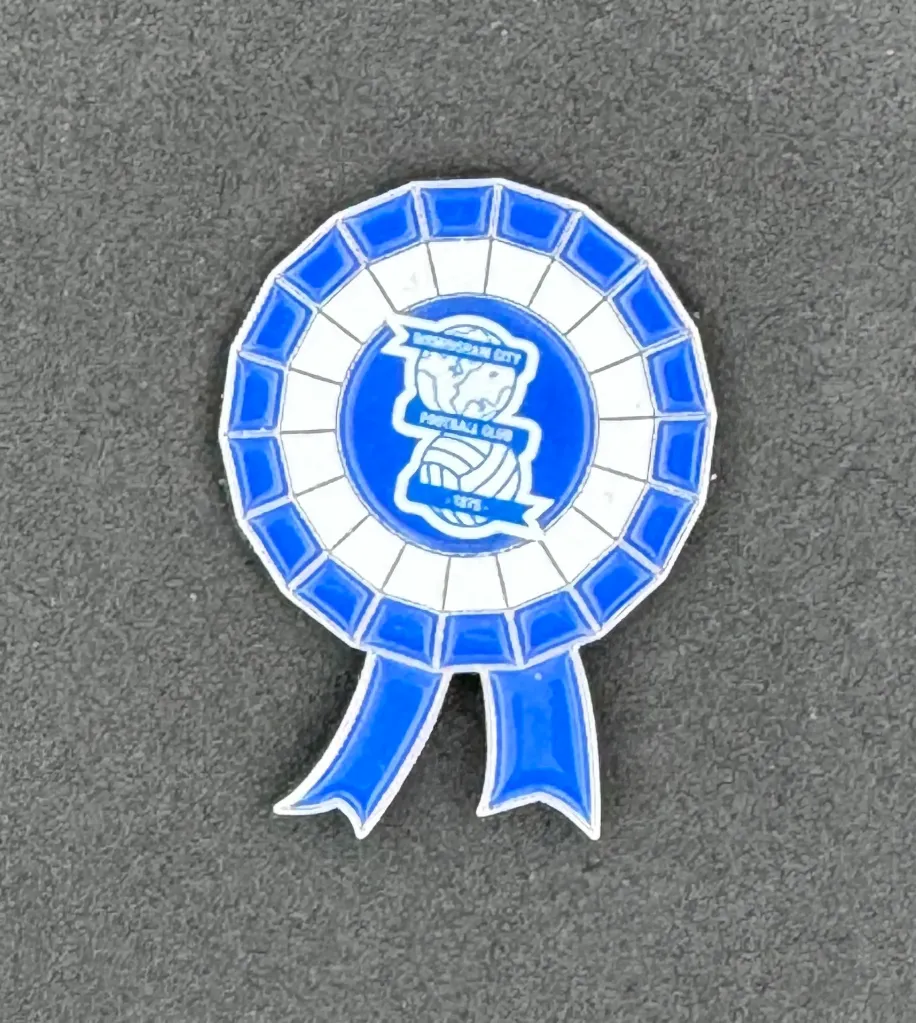 [BCFC07] Birmingham City FC (England) Rosette Pin Badge