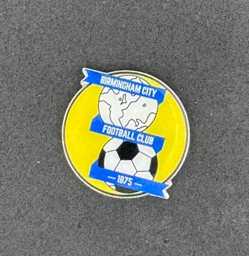 [BCFC10] Birmingham City FC (England) Circle Crest Pin Badge