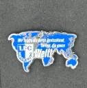 1. FC Magdeburg (Germany) Official Pin Badge WorldMap