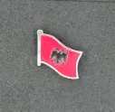 Football Country Flag Pin Badge Albania
