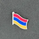 Football Country Flag Pin Badge Armenia