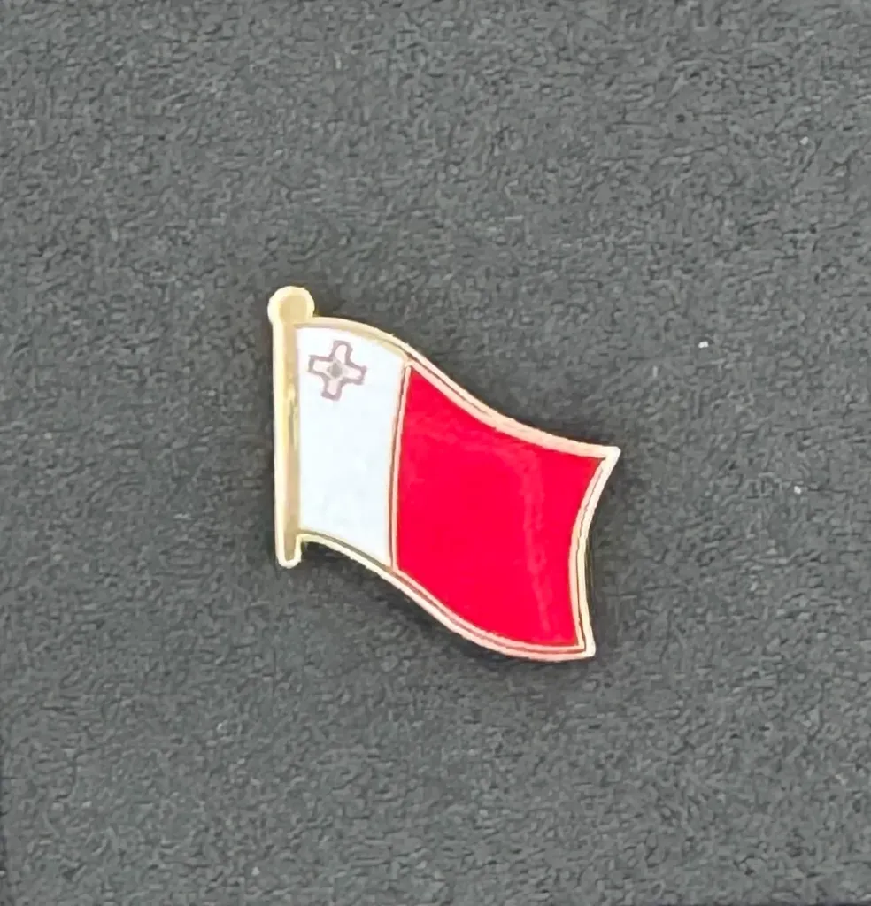 [FlagMalta] Football Country Flag Pin Badge Malta