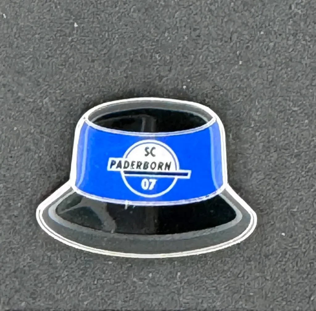 [SCPaderborn02] SC Paderborn (Germany) Fischerhut Official Logo Pin